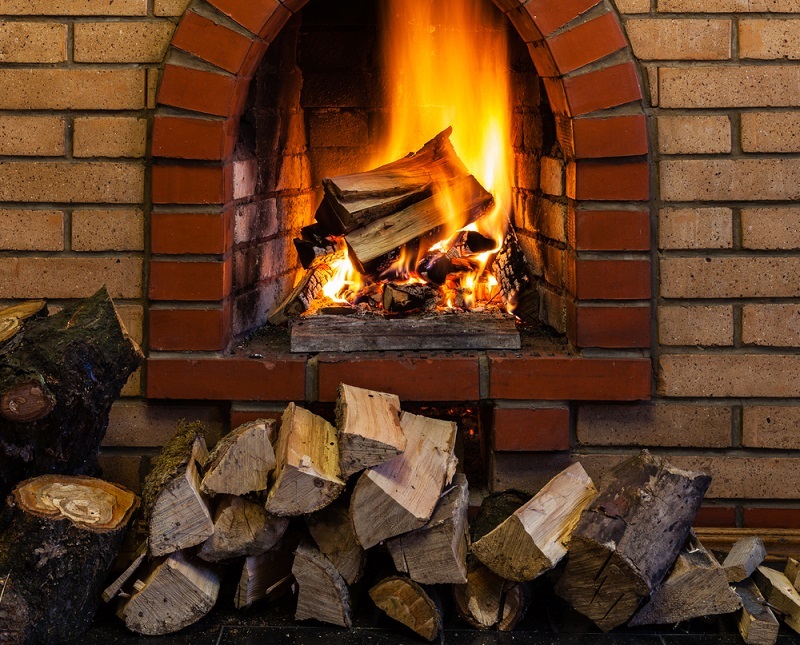wood-fireplace